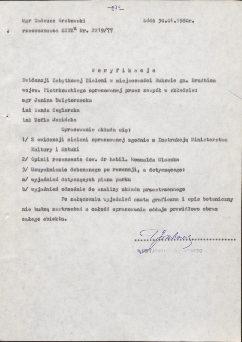 EP - Ewidencja parkowa, skan nr 35