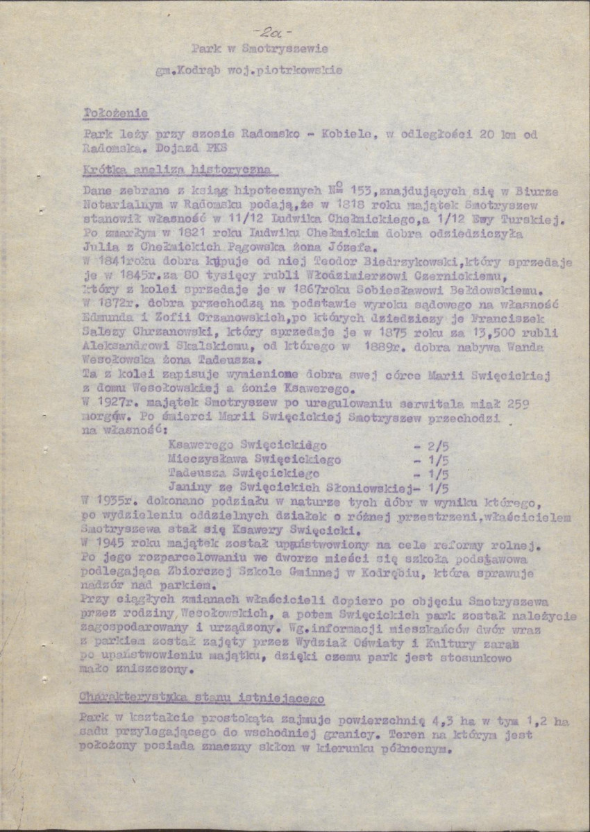 Ewidencja parkowa, skan nr 6