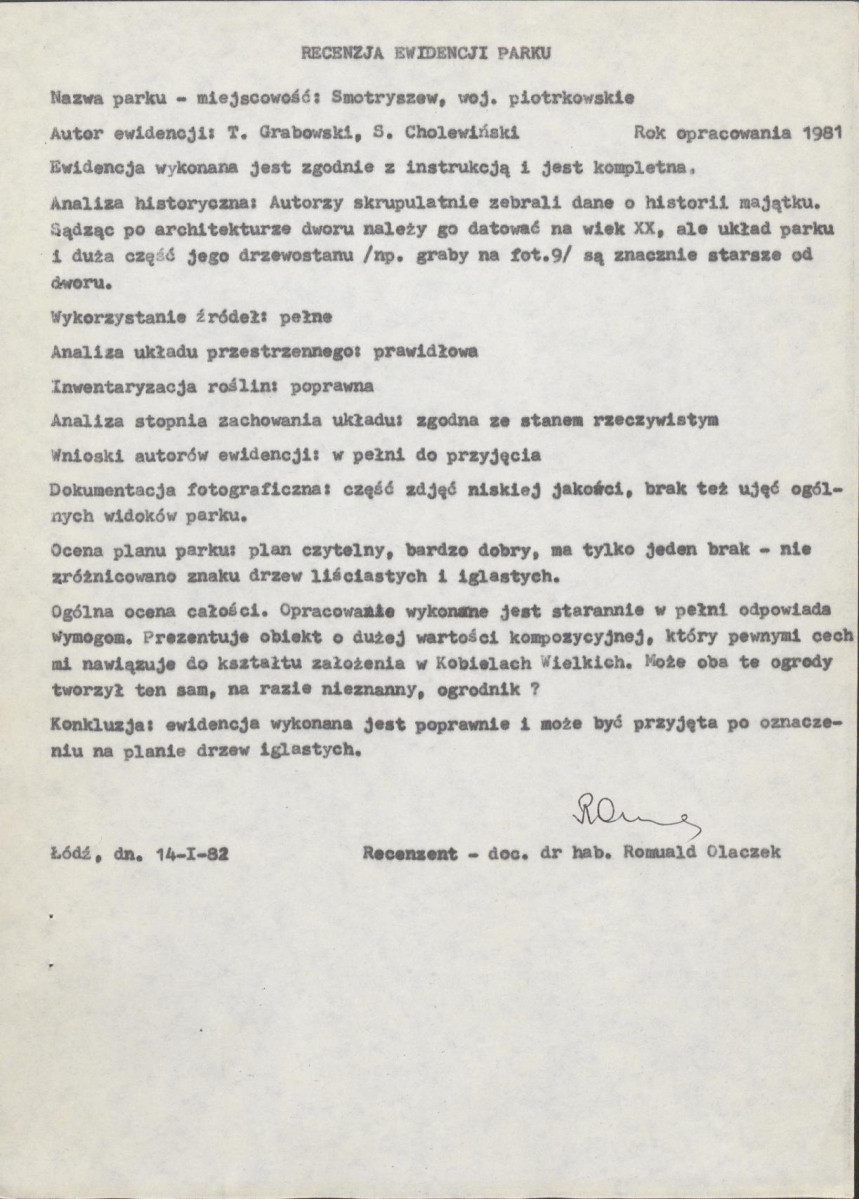 Ewidencja parkowa, skan nr 21