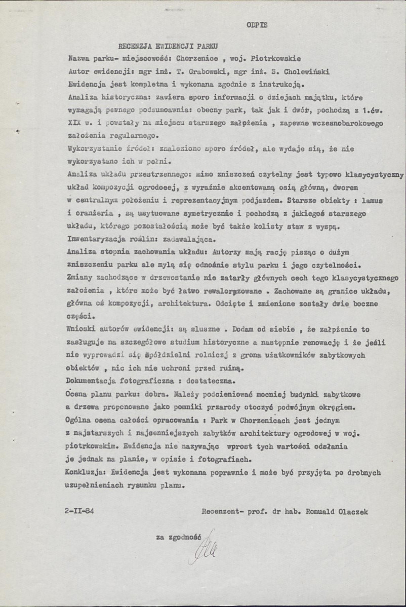 Ewidencja parkowa, skan nr 7