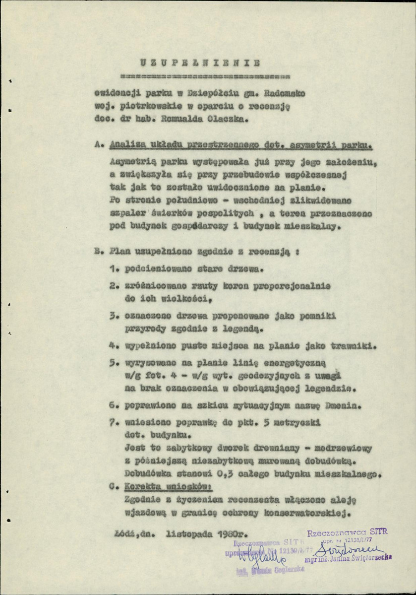 Ewidencja parkowa, skan nr 29