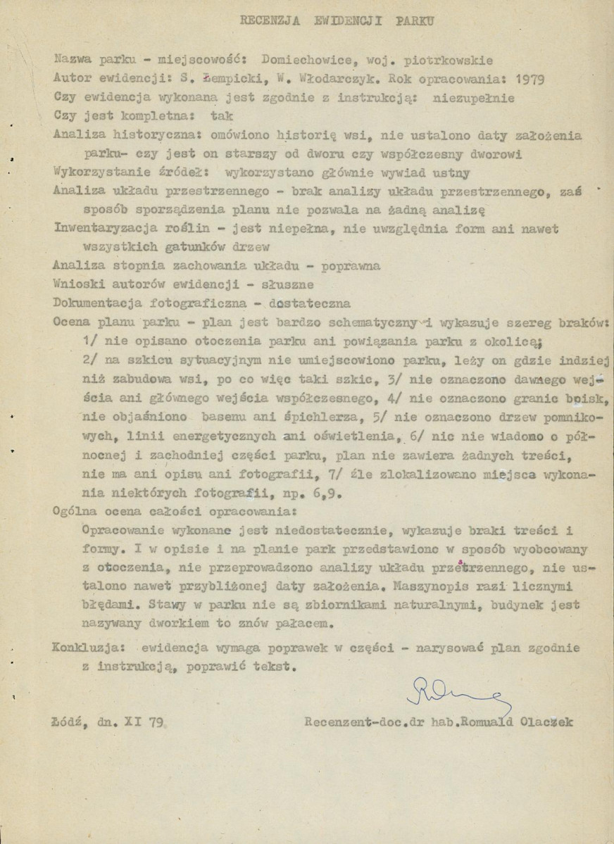 EP - Ewidencja parkowa, skan nr 28