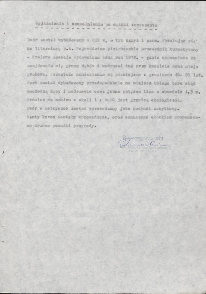 EP - Ewidencja parkowa, skan nr 7