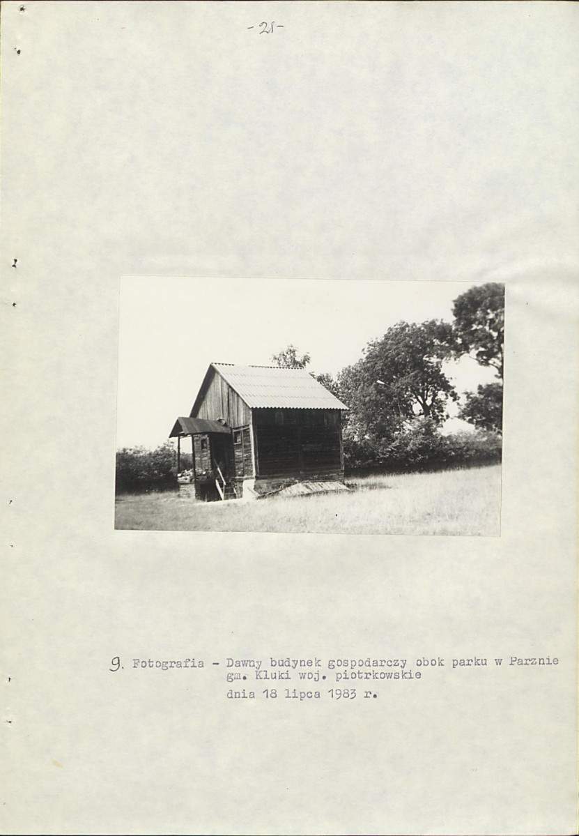 EP - Ewidencja parkowa, skan nr 26