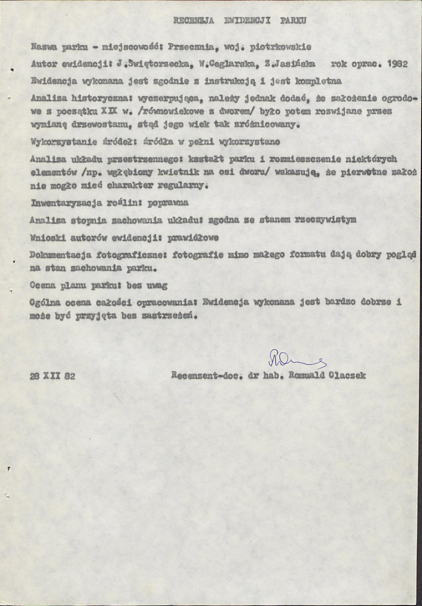 EP - Ewidencja parkowa, skan nr 24