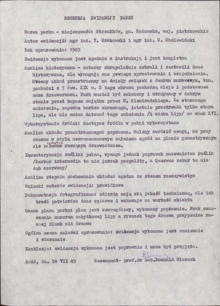 EP - Ewidencja parkowa, skan nr 6