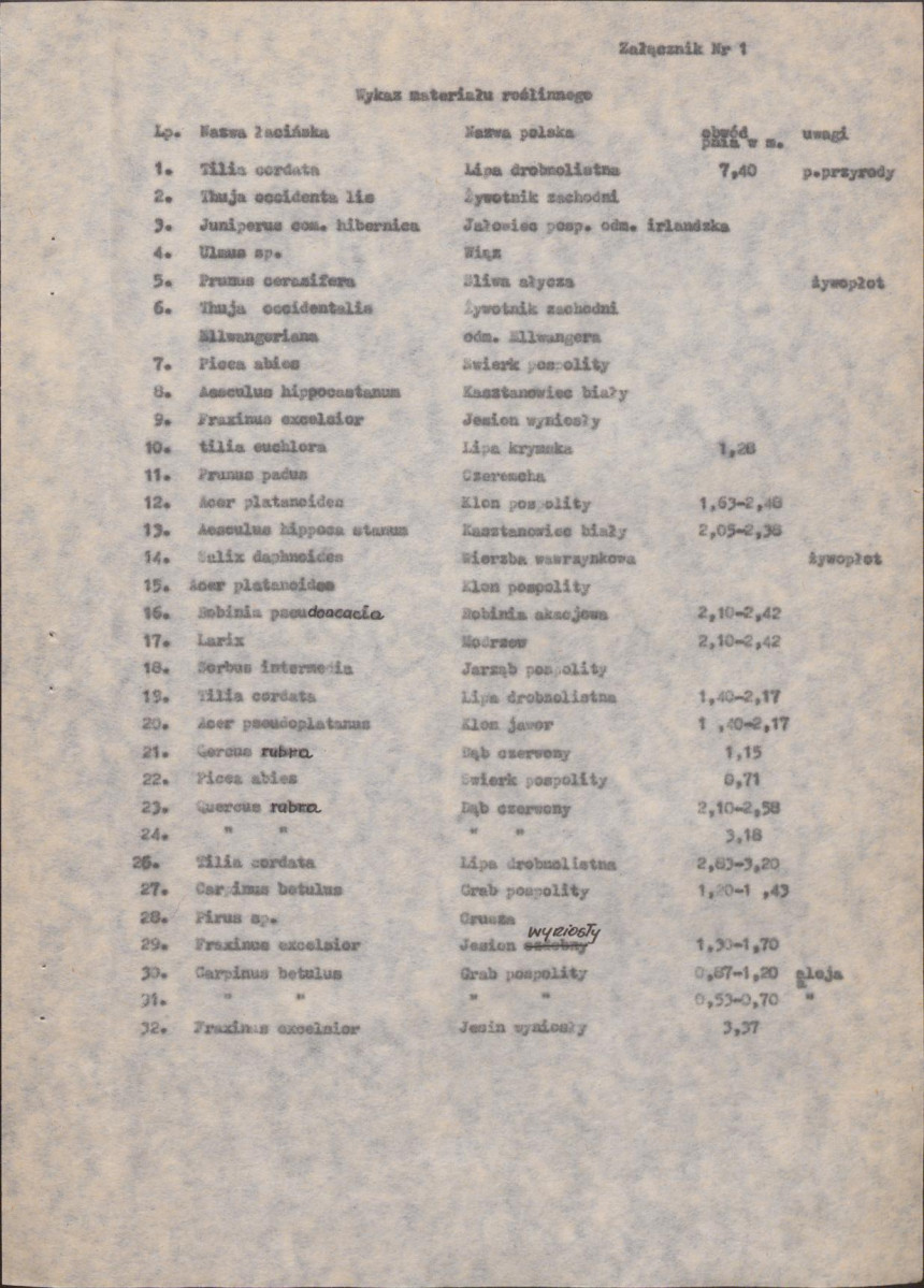 EP - Ewidencja parkowa, skan nr 14