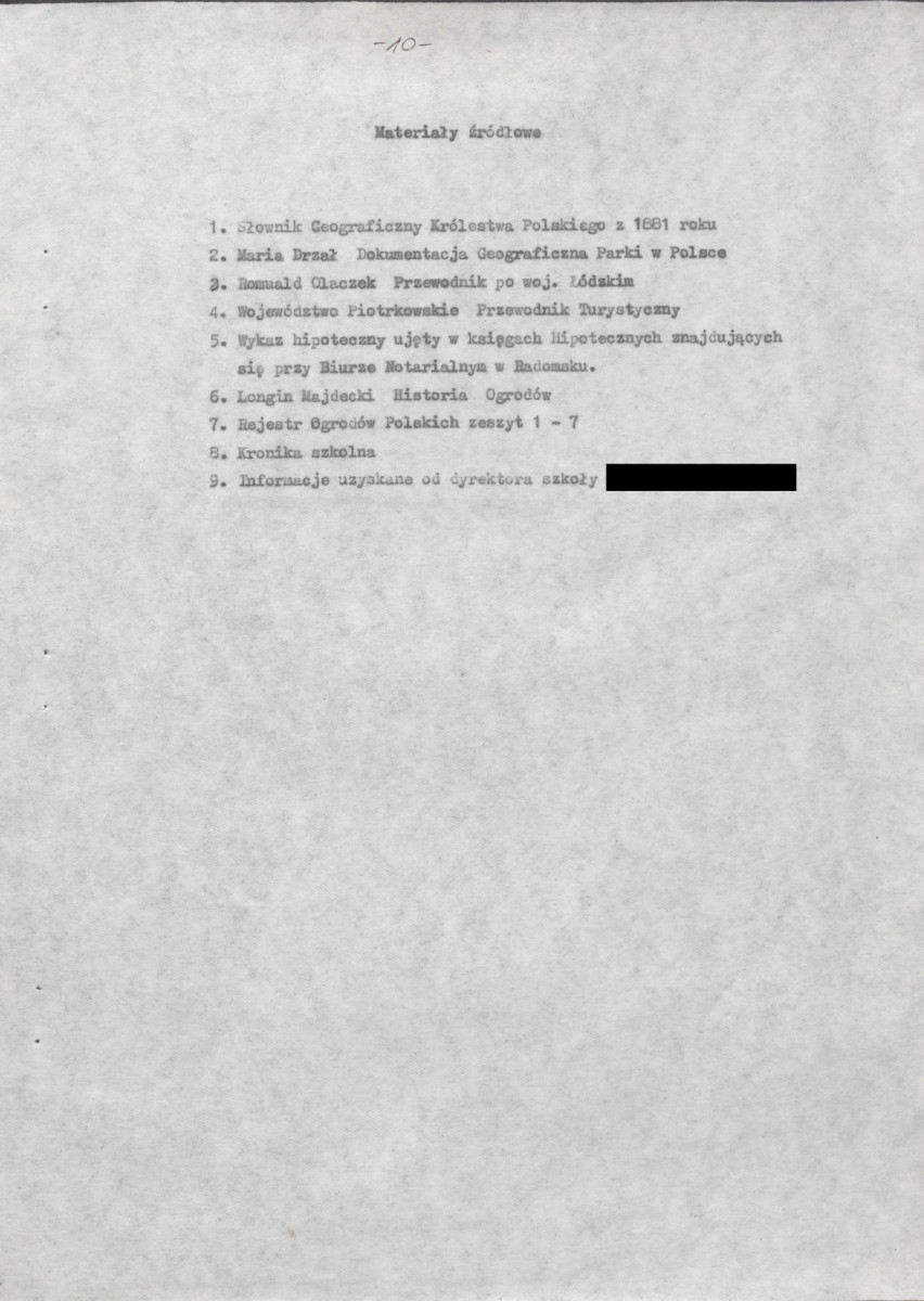 EP - Ewidencja parkowa, skan nr 20