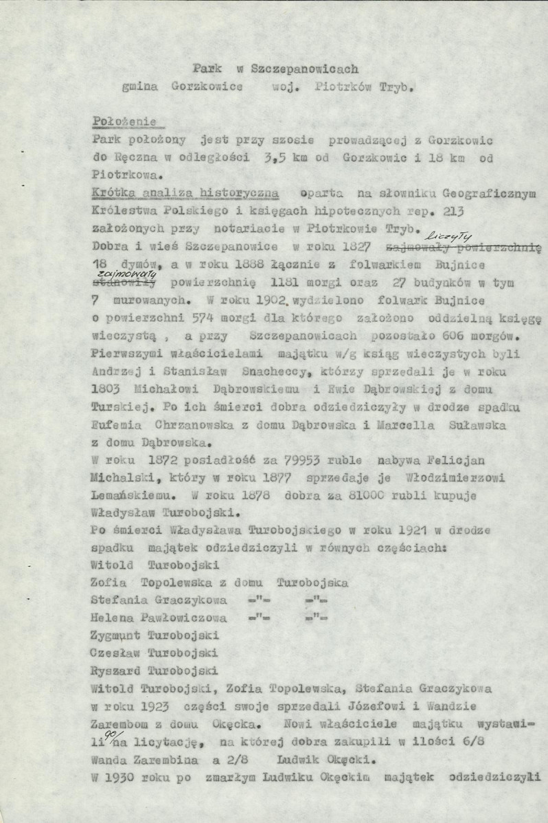 EP - Ewidencja parkowa, skan nr 6