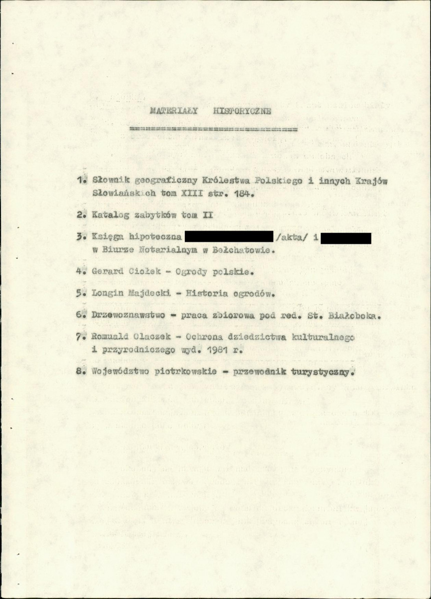 EP - Ewidencja parkowa, skan nr 13