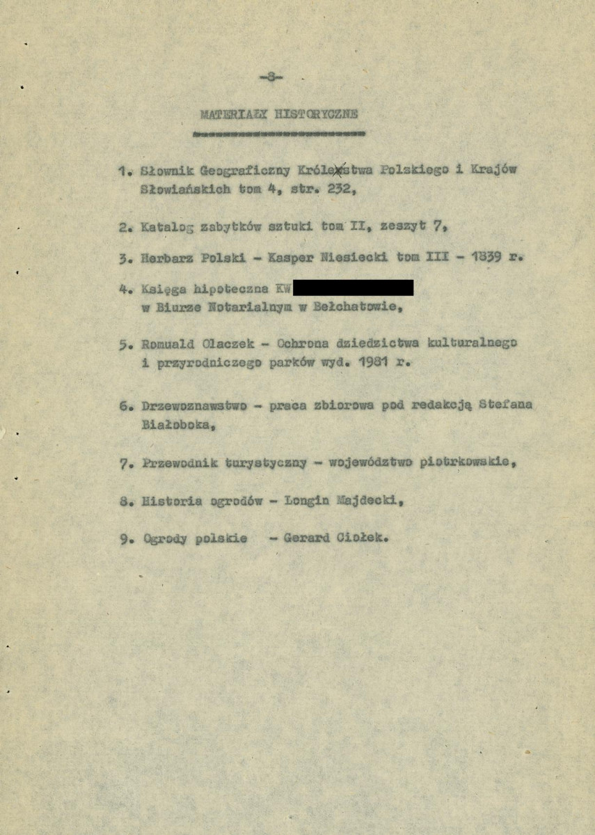 EP - Ewidencja parkowa, skan nr 13