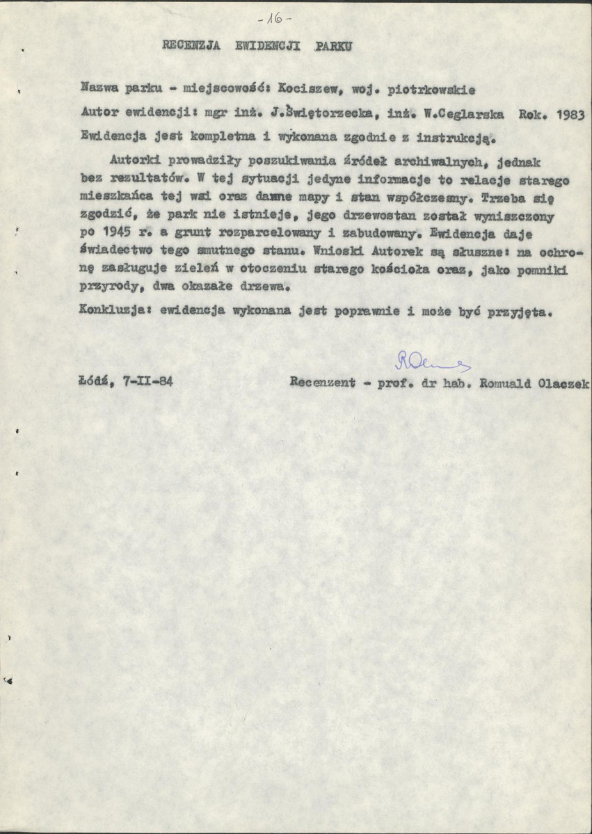 EP - Ewidencja parkowa, skan nr 21