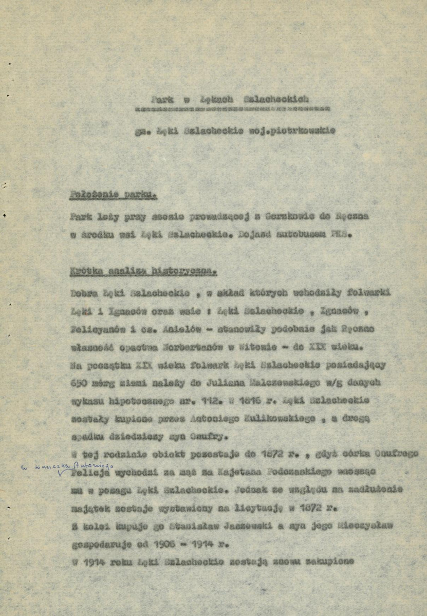 EP - Ewidencja parkowa, skan nr 6