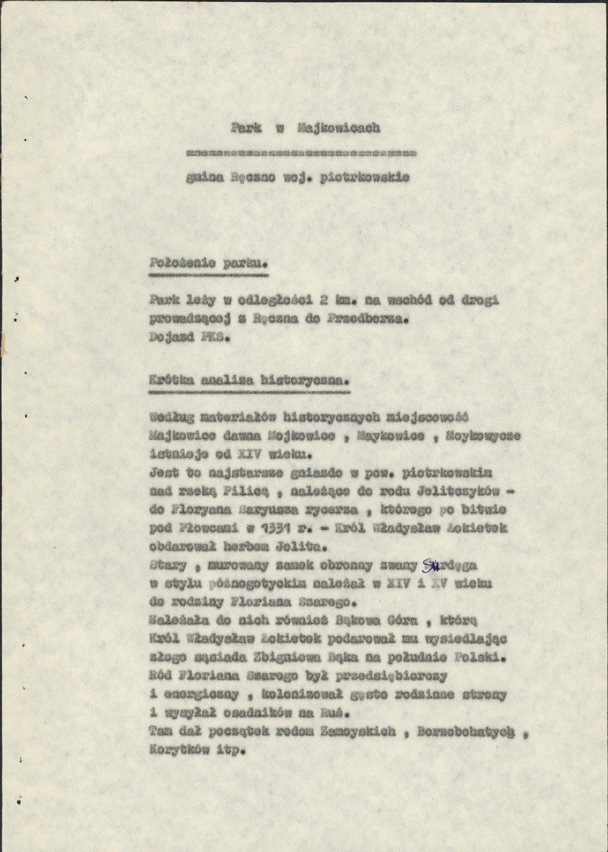 EP - Ewidencja parkowa, skan nr 6