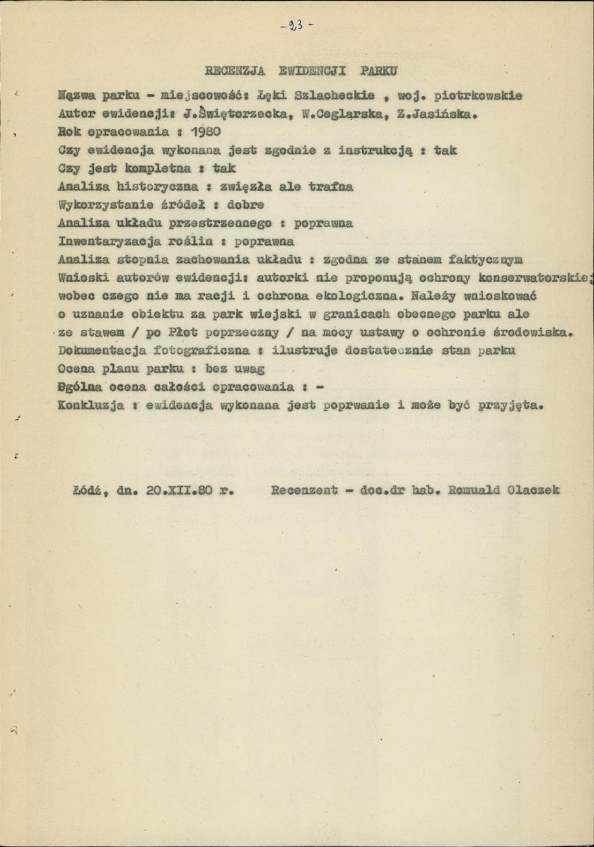 EP - Ewidencja parkowa, skan nr 30