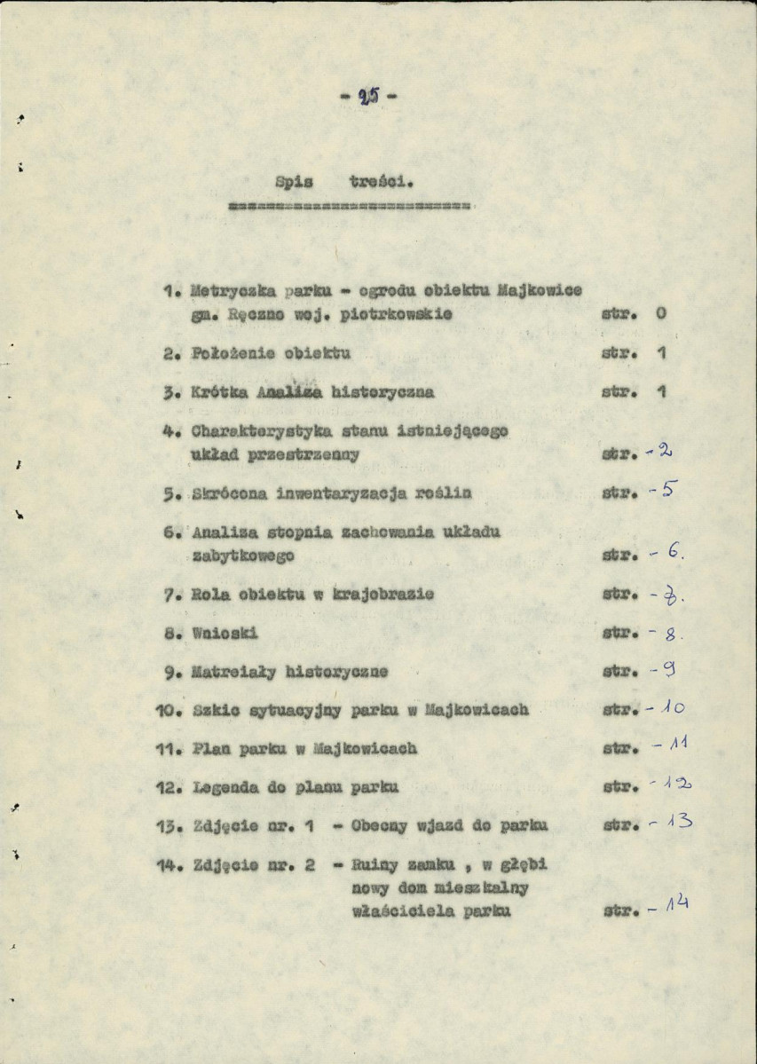 EP - Ewidencja parkowa, skan nr 33