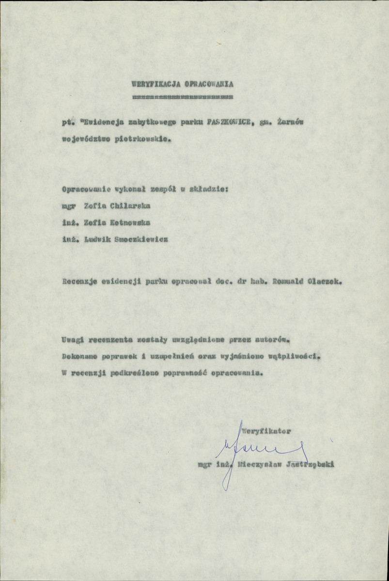 Ewidencja parkowa, skan nr 7