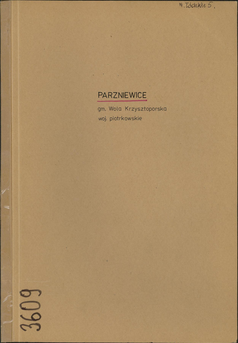 Ewidencja parkowa, skan nr 1