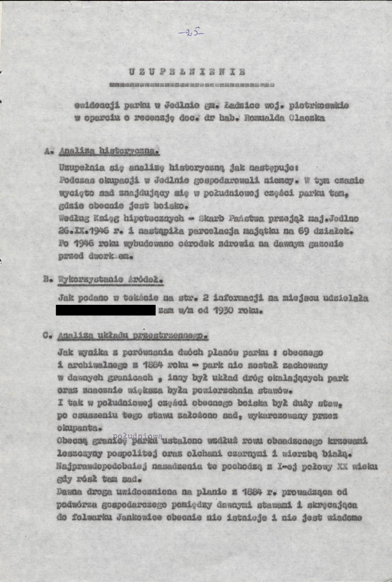 EP - Ewidencja parkowa, skan nr 31