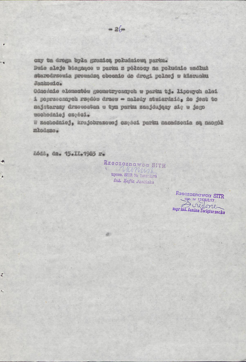 EP - Ewidencja parkowa, skan nr 32