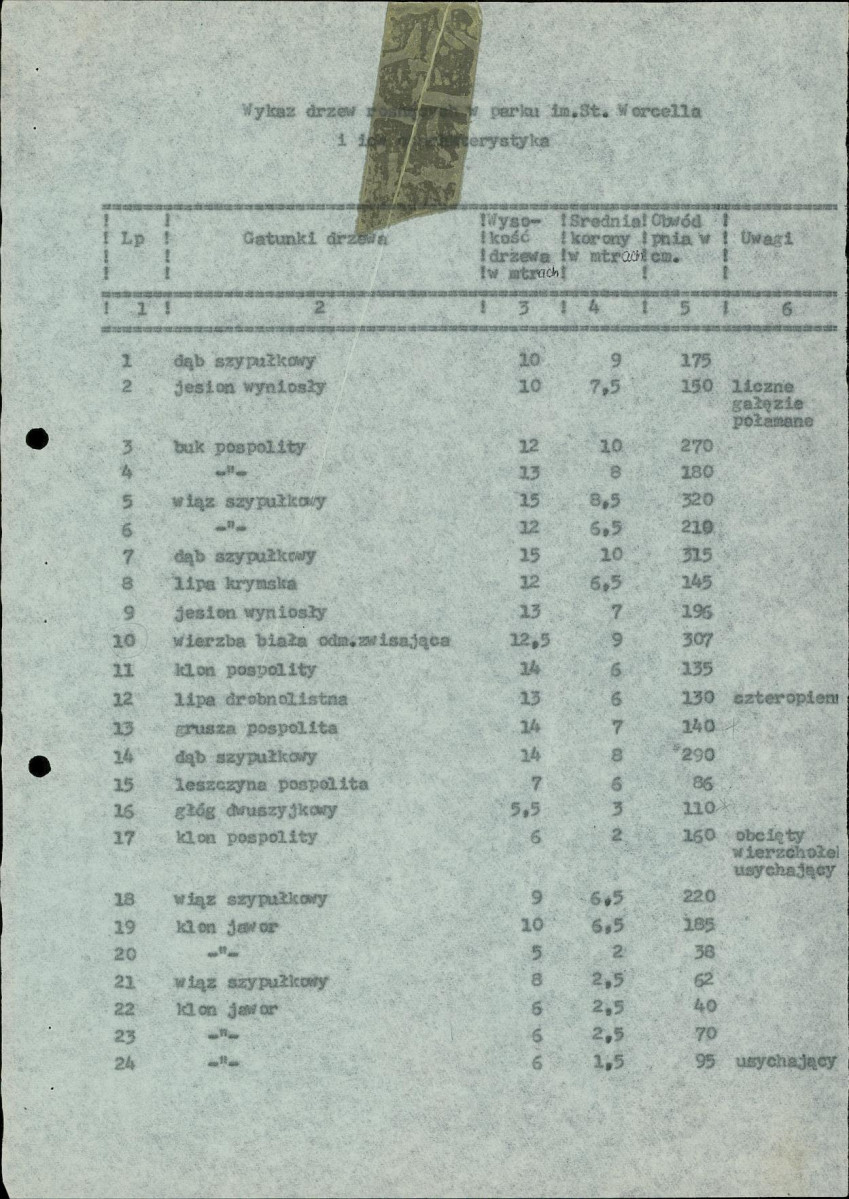 Ewidencja parkowa, skan nr 30