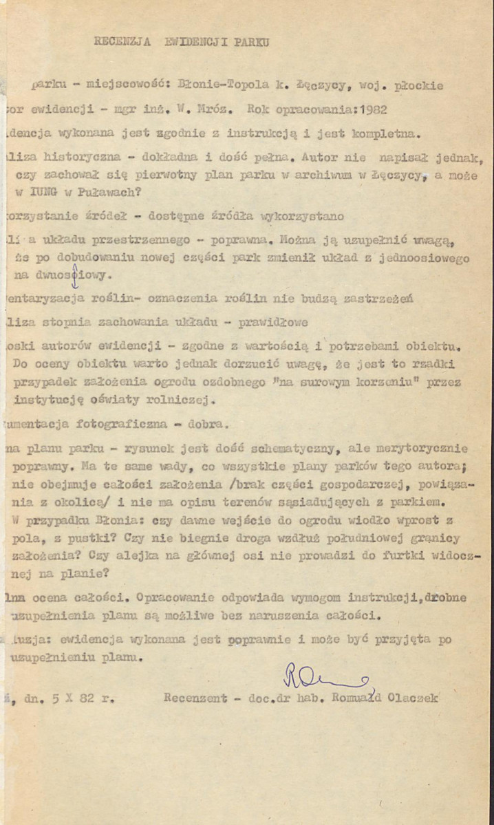 EP - Ewidencja parkowa, skan nr 4