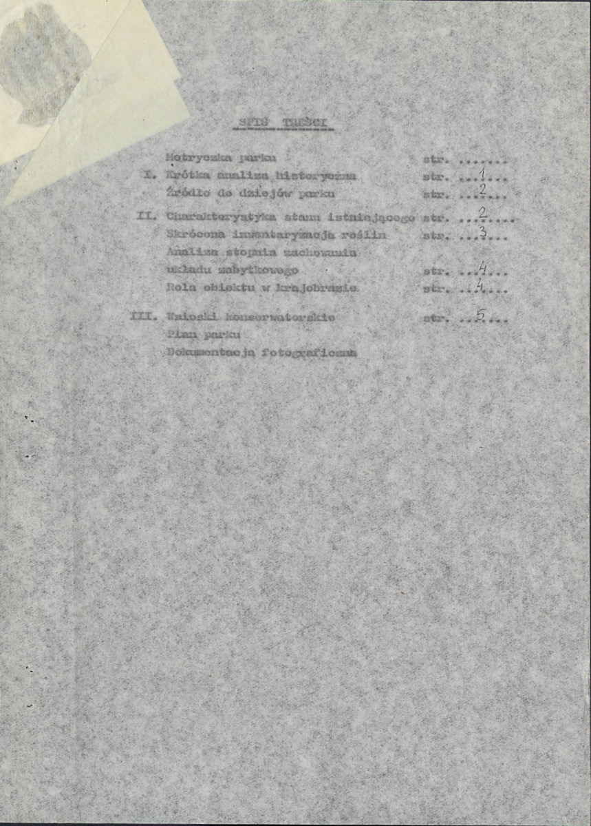 EP - Ewidencja parkowa, skan nr 5