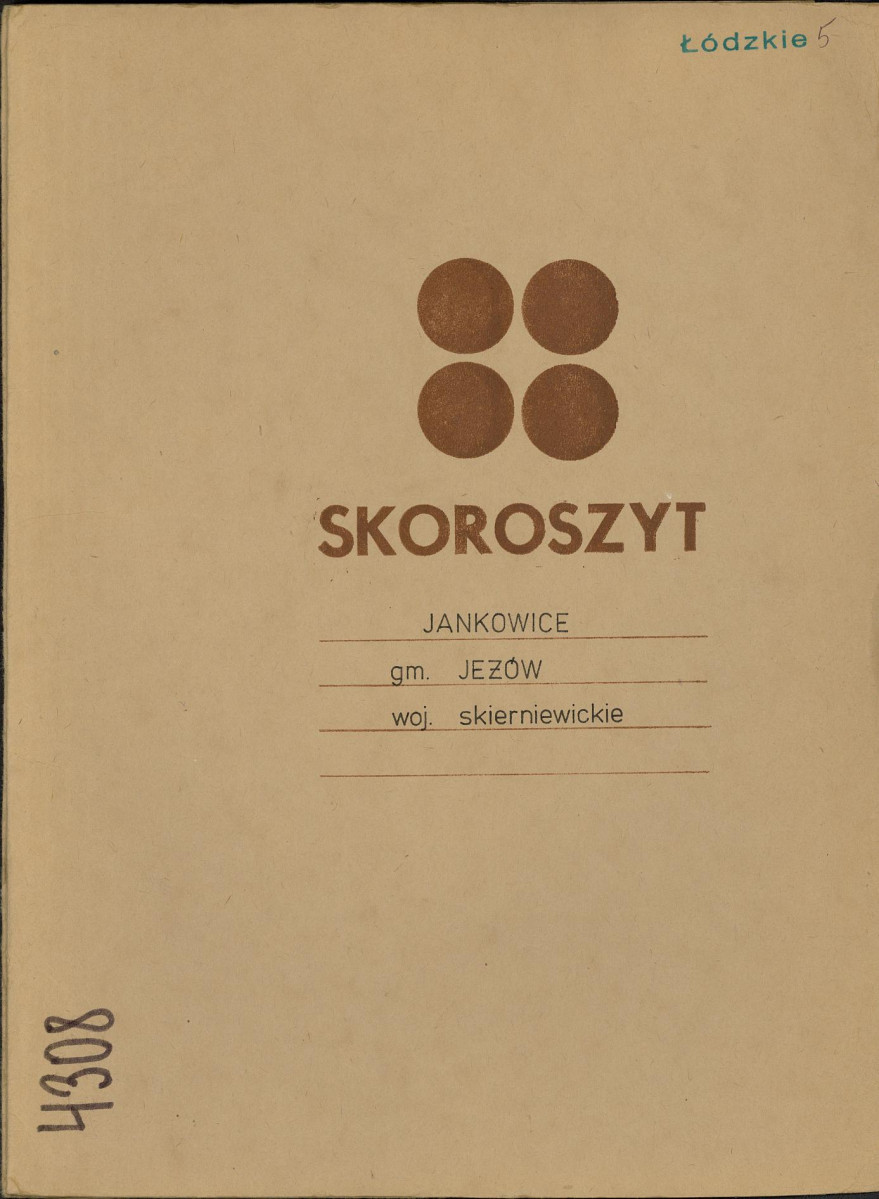EP - Ewidencja parkowa, skan nr 1