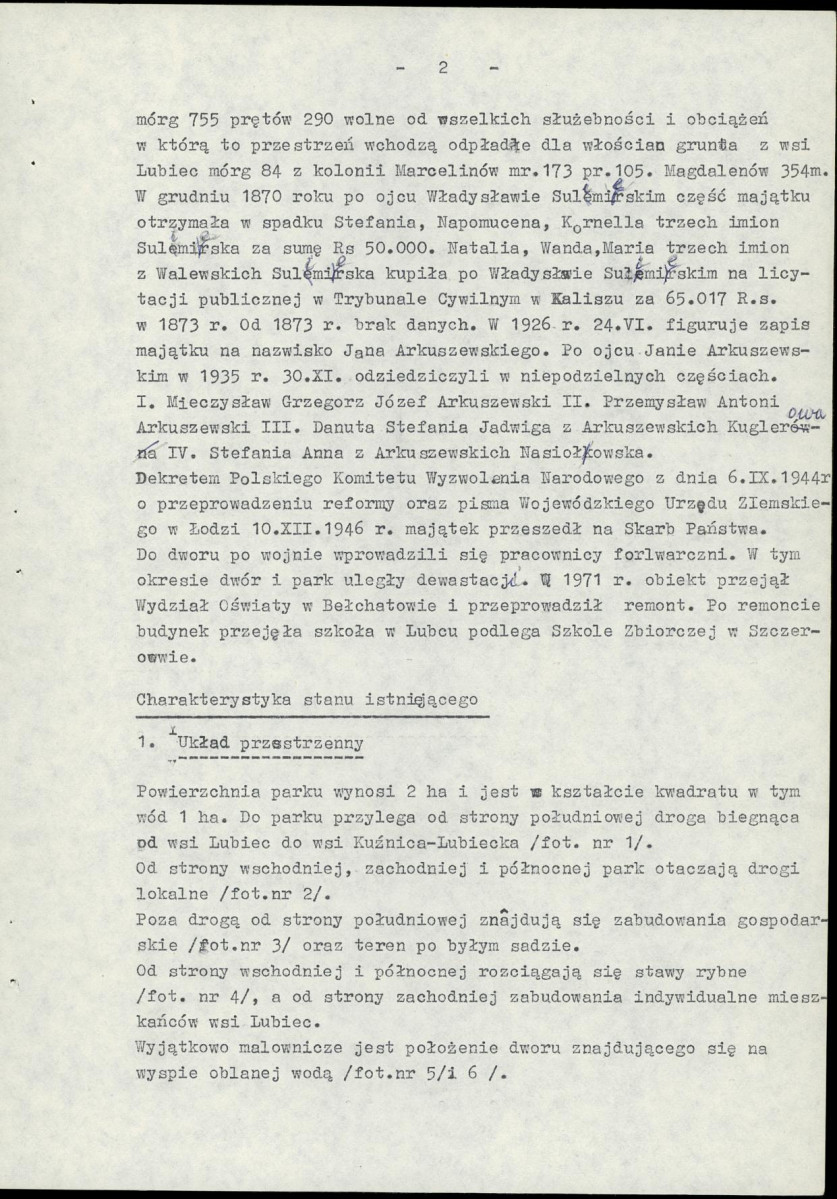 Ewidencja parkowa, skan nr 10