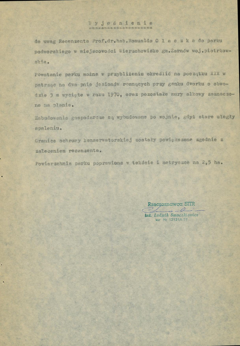 EP - Ewidencja parkowa, skan nr 6