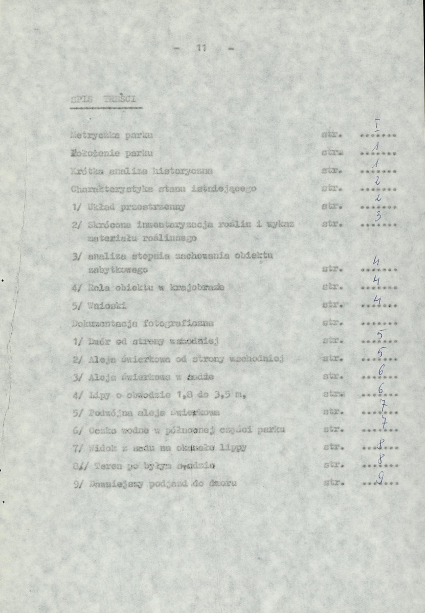Ewidencja parkowa, skan nr 19