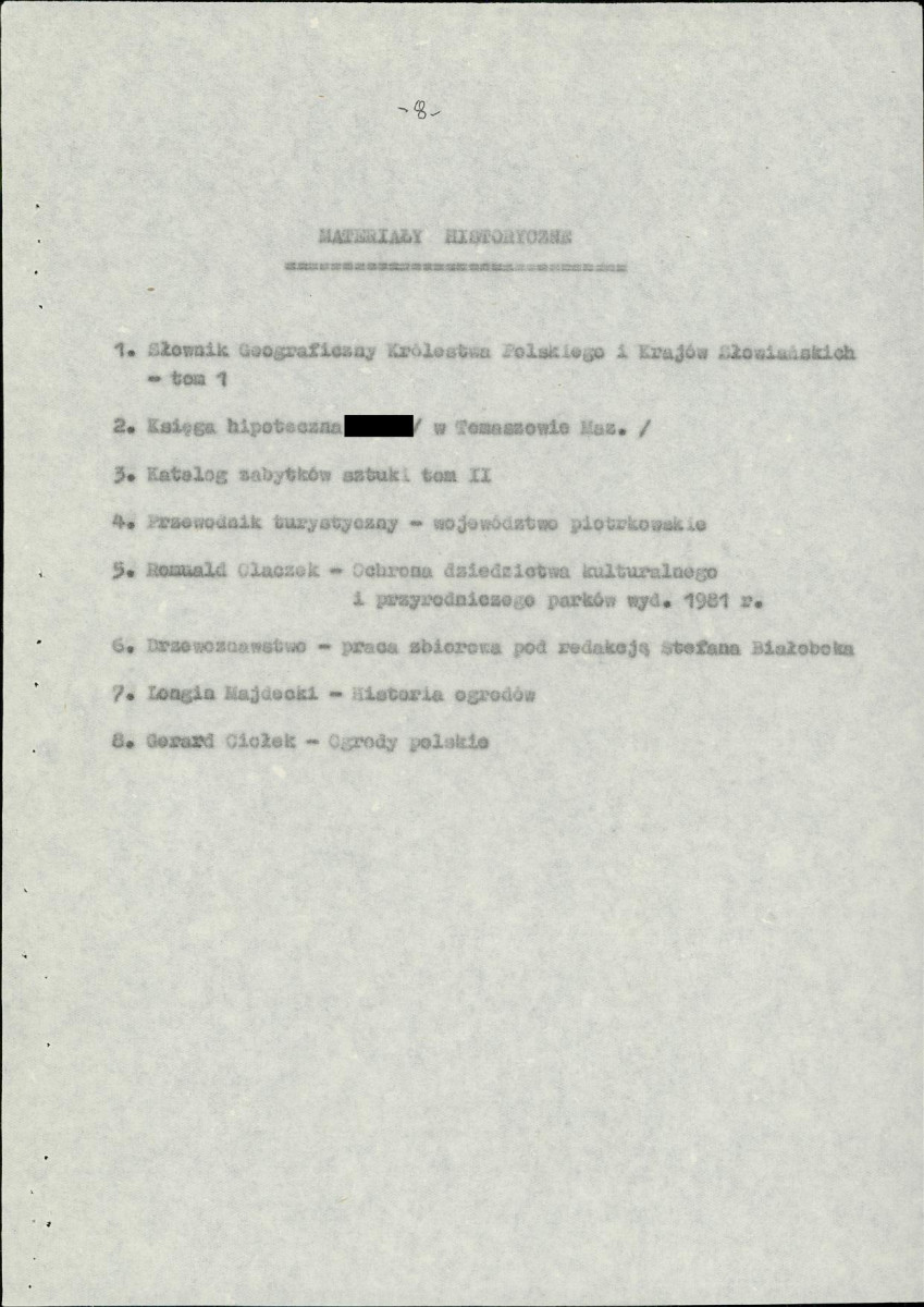 EP - Ewidencja parkowa, skan nr 16