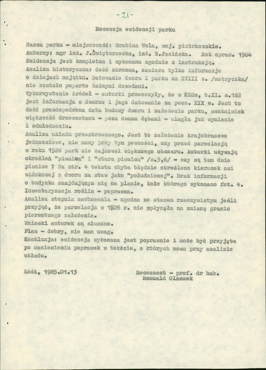 EP - Ewidencja parkowa, skan nr 26