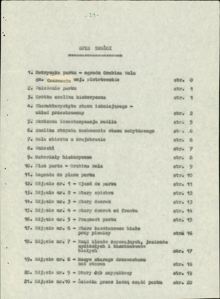 EP - Ewidencja parkowa, skan nr 29