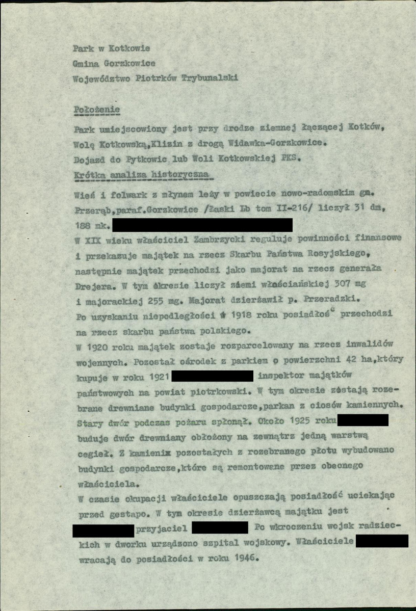 EP - Ewidencja parkowa, skan nr 9