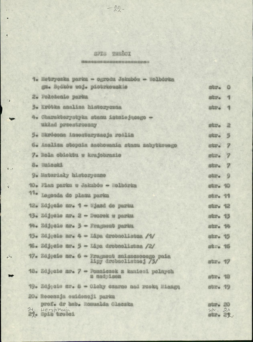 EP - Ewidencja parkowa, skan nr 27