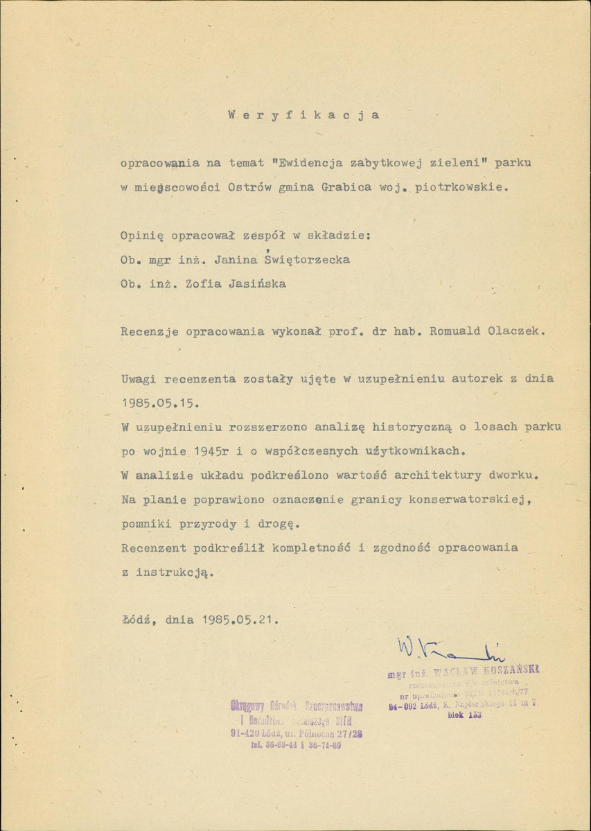 EP - Ewidencja parkowa, skan nr 7