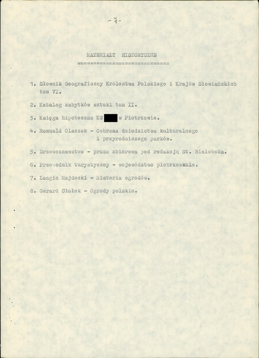 EP - Ewidencja parkowa, skan nr 15