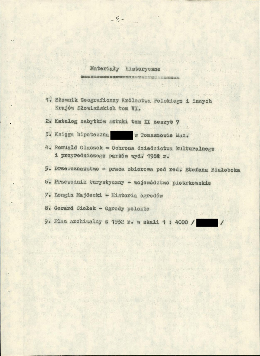 EP - Ewidencja parkowa, skan nr 13