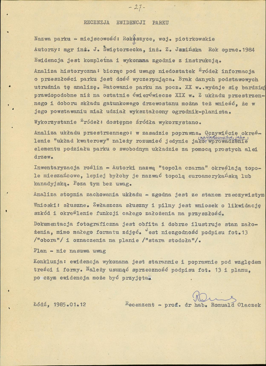 EP - Ewidencja parkowa, skan nr 32