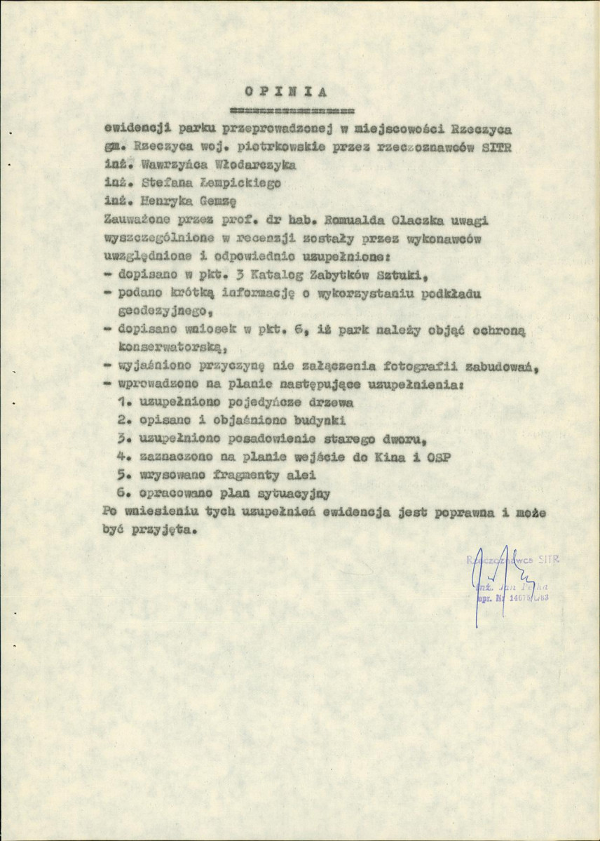 EP - Ewidencja parkowa, skan nr 28