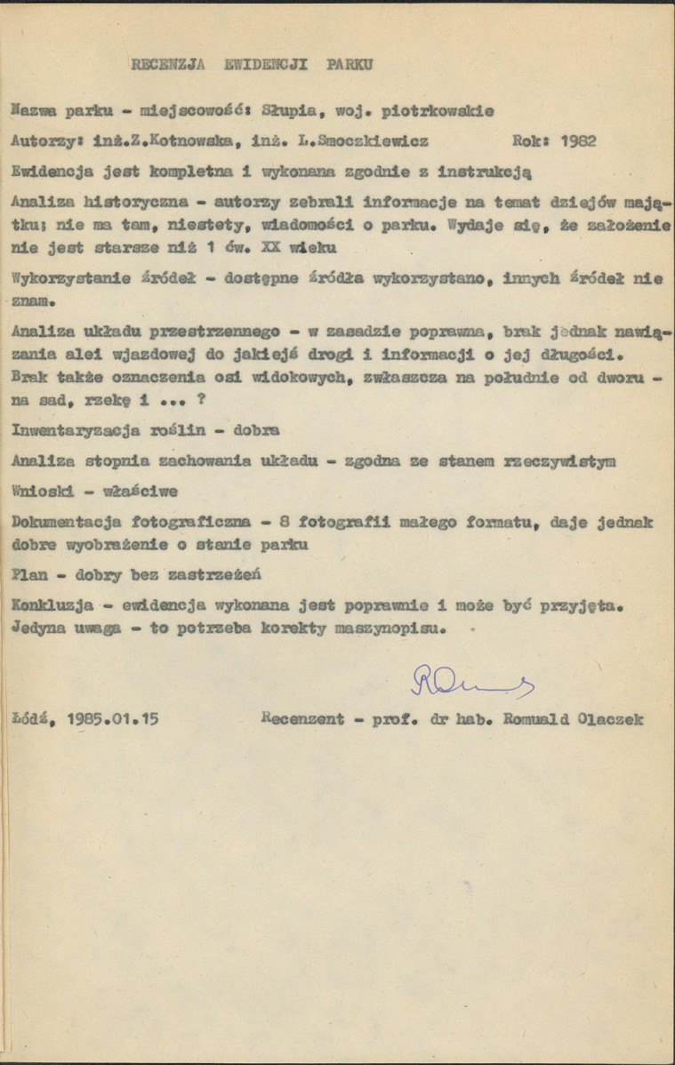 EP - Ewidencja parkowa, skan nr 7
