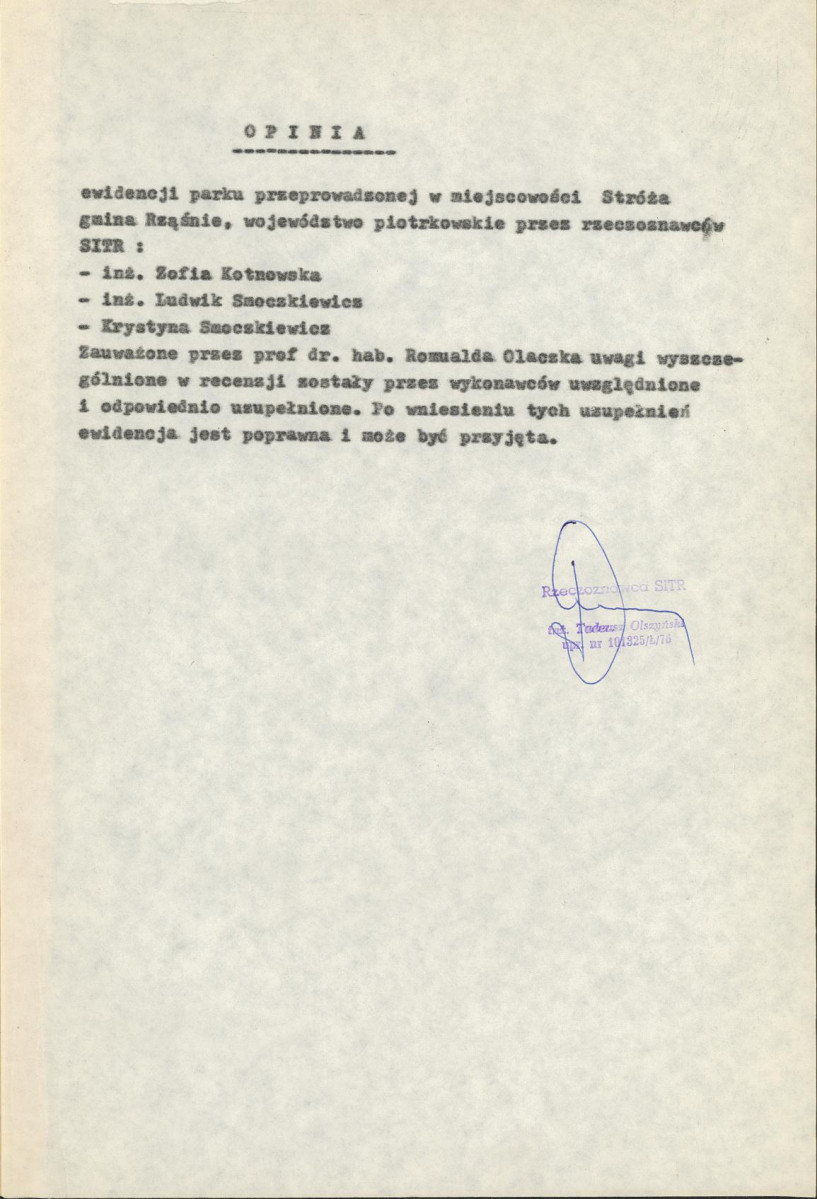Ewidencja parkowa, skan nr 5