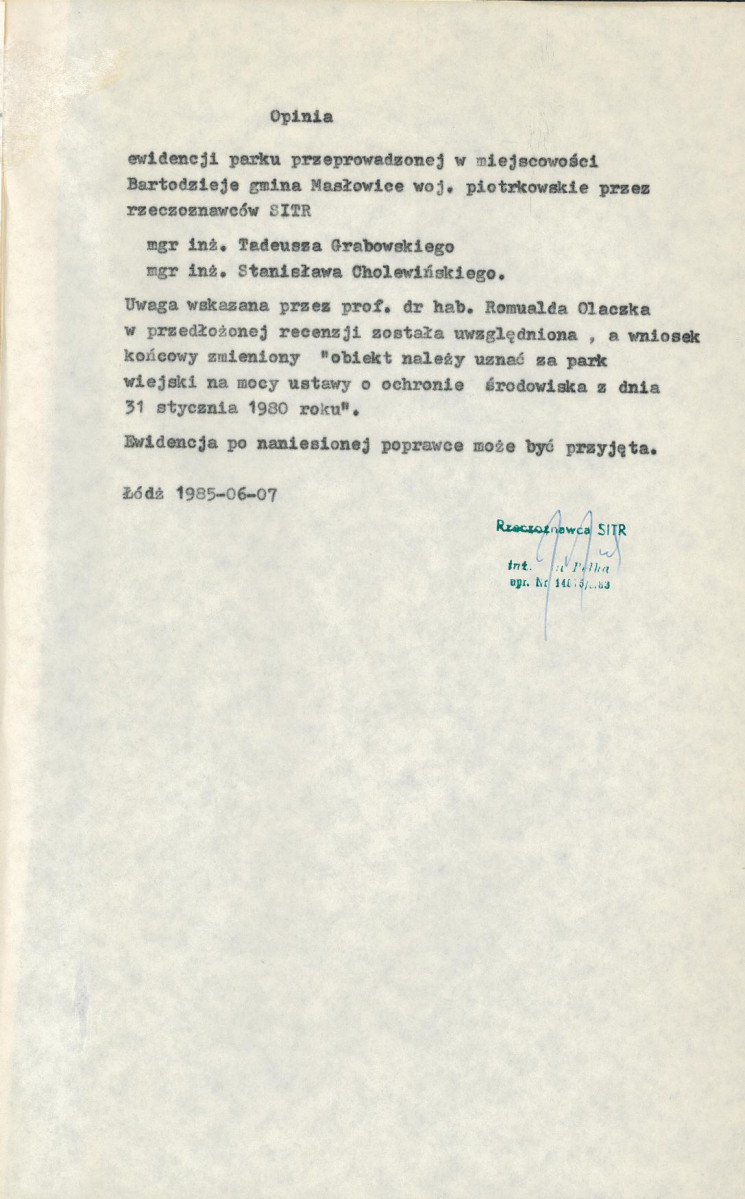 EP - Ewidencja parkowa, skan nr 4
