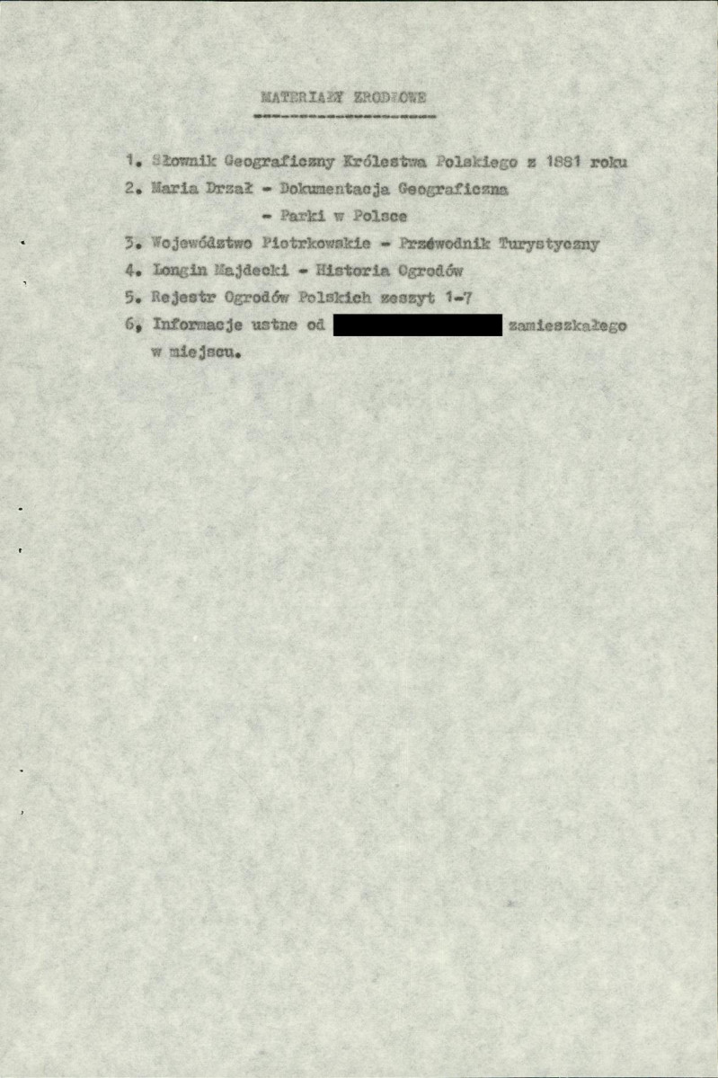EP - Ewidencja parkowa, skan nr 20