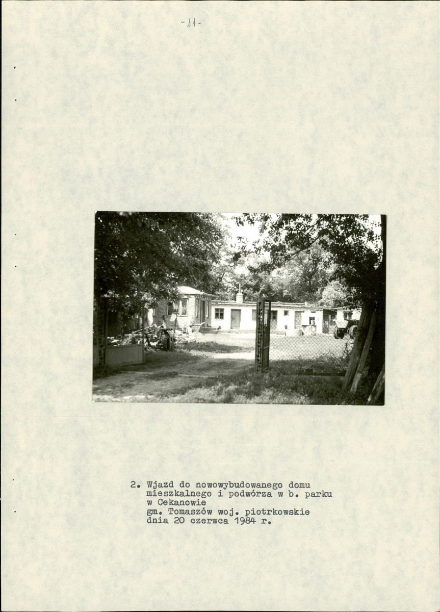 EP - Ewidencja parkowa, skan nr 16
