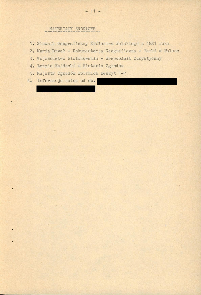 EP - Ewidencja parkowa, skan nr 16