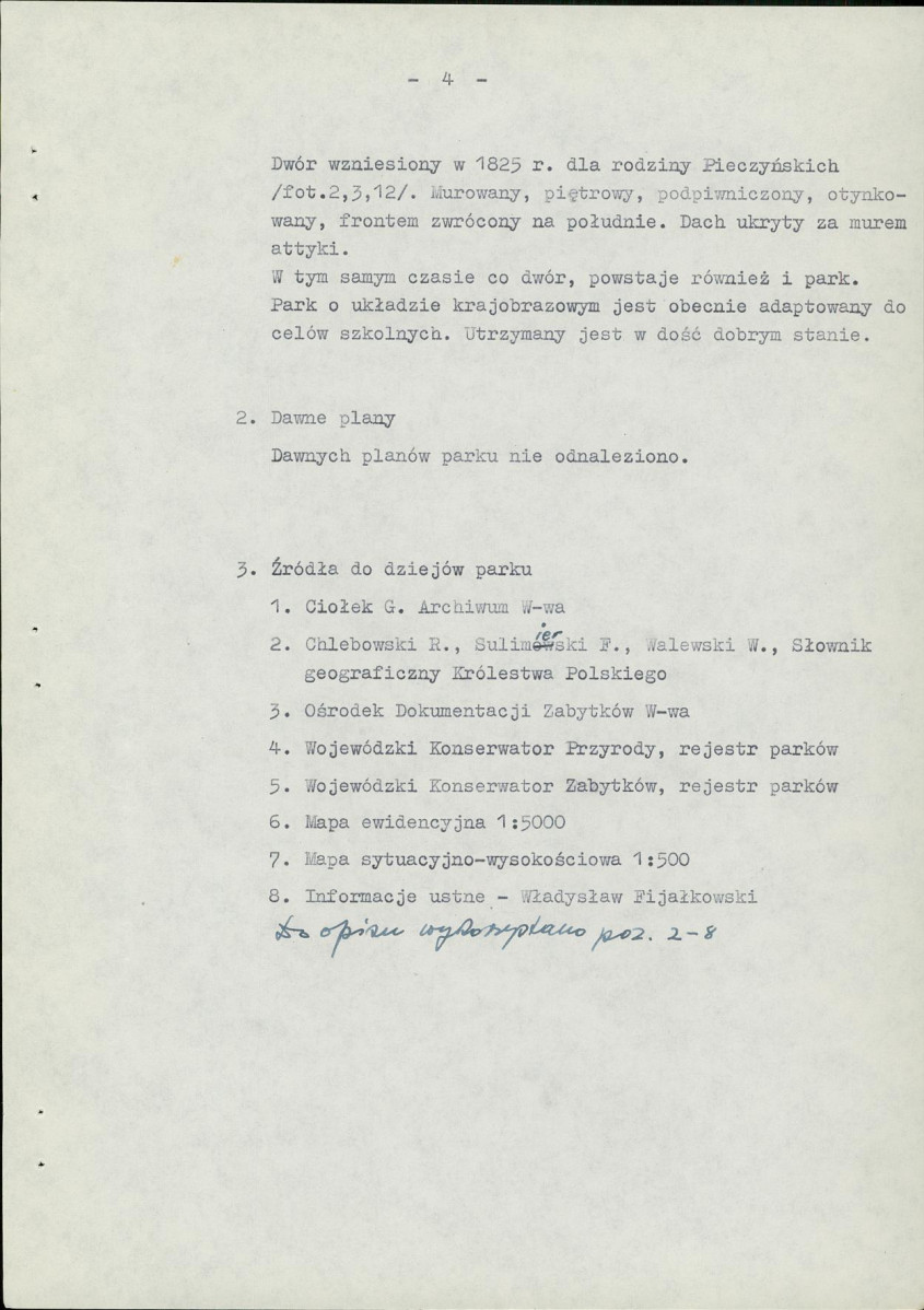 Ewidencja parkowa, skan nr 10