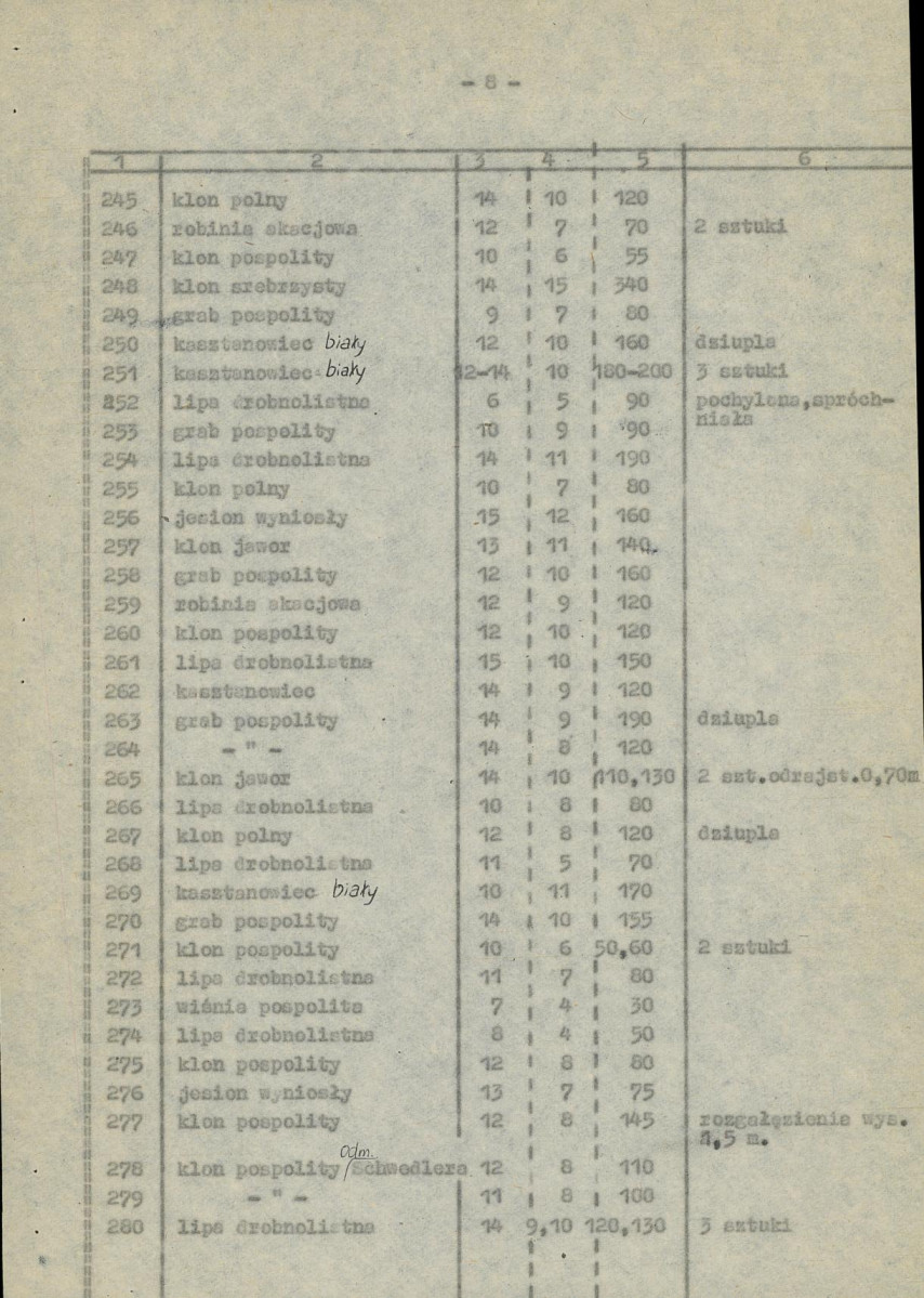 Ewidencja parkowa, skan nr 50