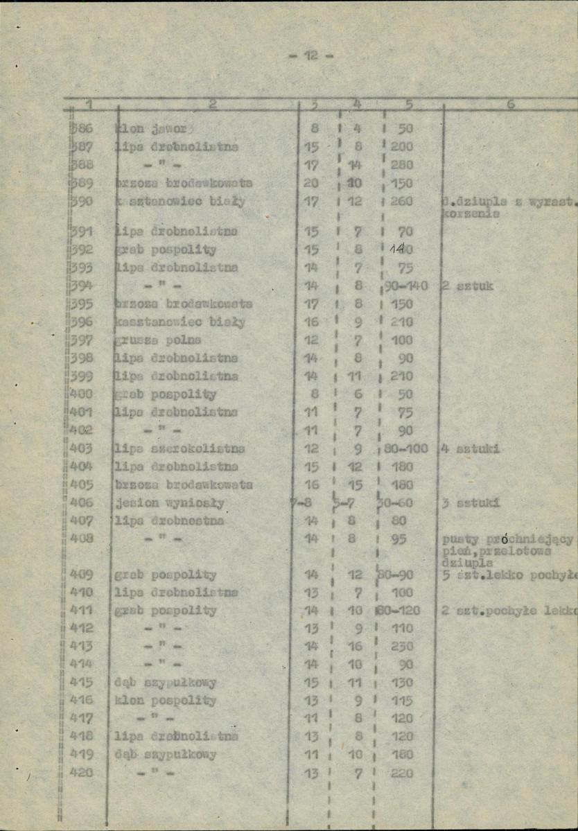 Ewidencja parkowa, skan nr 54